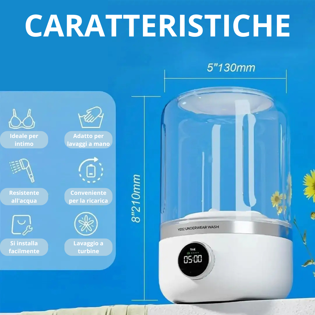 HydroPure-mini lavatrice portatile